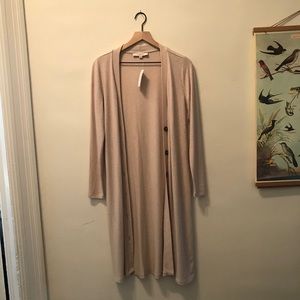 NWT Loft Cream Duster Cardigan